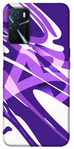 Чехол Purple Abstract для Oppo A54s