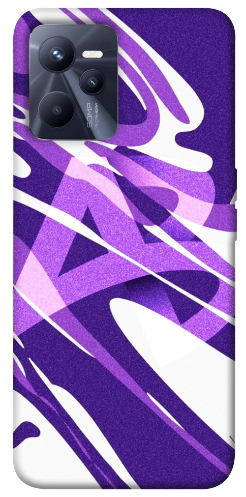 Чехол Purple Abstract для Realme C35