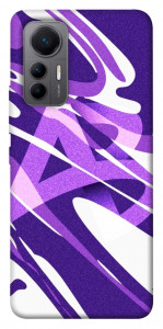 Чехол Purple Abstract для Xiaomi 12 Lite