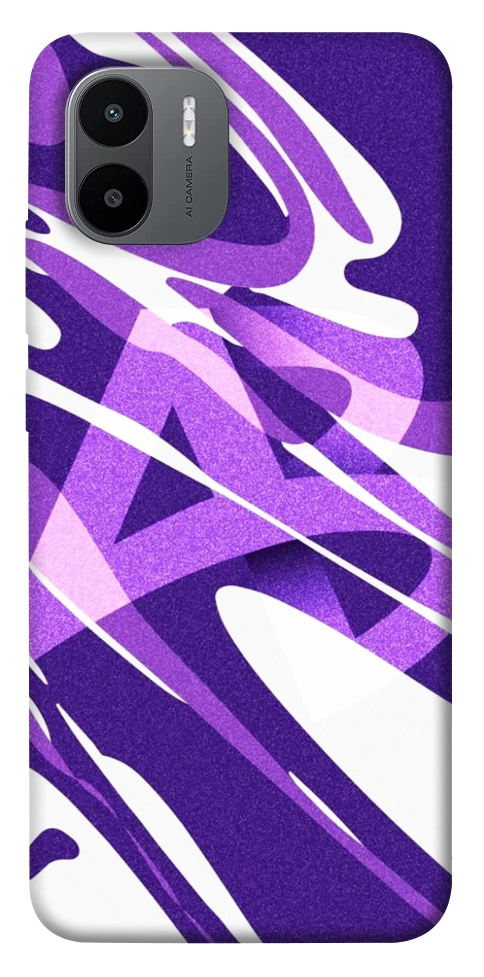 Чехол Purple Abstract для Xiaomi Redmi A1