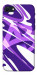 Чохол Purple Abstract для iPhone SE (2022)