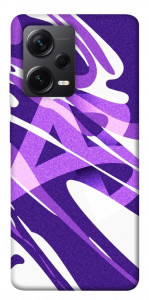 Чехол Purple Abstract для Xiaomi Redmi Note 12 Pro 5G