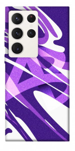 Чехол Purple Abstract для Galaxy S23 Ultra