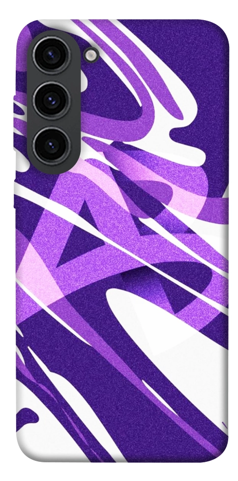 Чохол Purple Abstract для Galaxy S23