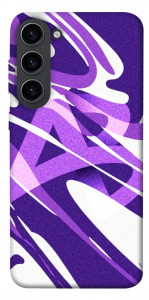Чохол Purple Abstract для Galaxy S23
