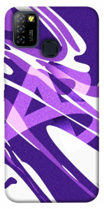Чехол Purple Abstract для Infinix Hot 10 Lite