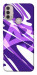 Чохол Purple Abstract для Motorola Moto E40