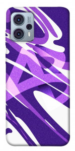 Чехол Purple Abstract для Motorola Moto G23