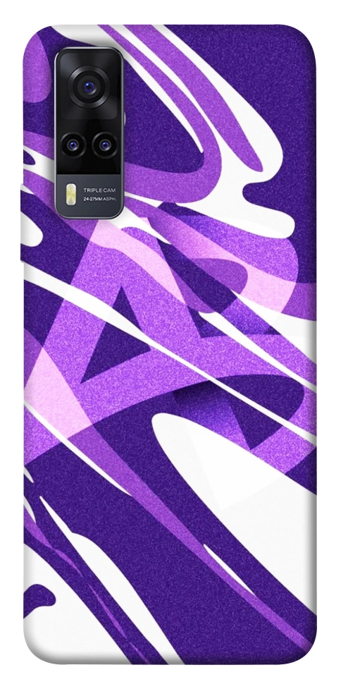 Чехол Purple Abstract для Vivo Y31