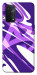 Чехол Purple Abstract для Oppo A74 5G