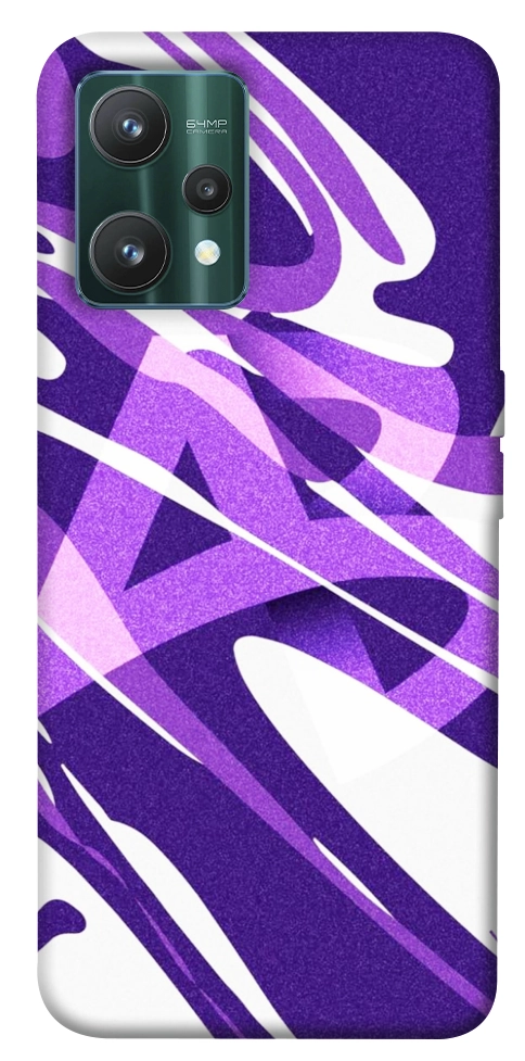 Чехол Purple Abstract для Realme 9 Pro