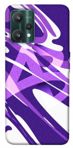 Чехол Purple Abstract для Realme 9 Pro