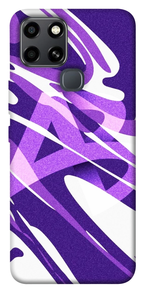 Чехол Purple Abstract для Infinix Smart 6