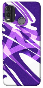 Чохол Purple Abstract для Nokia G11 Plus