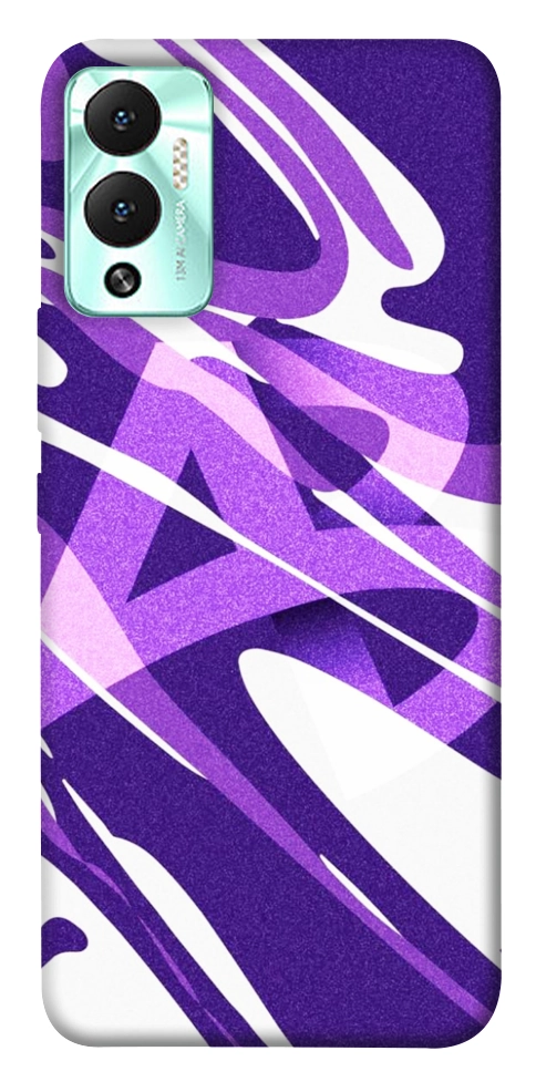 Чохол Purple Abstract для Infinix Hot 12 Play