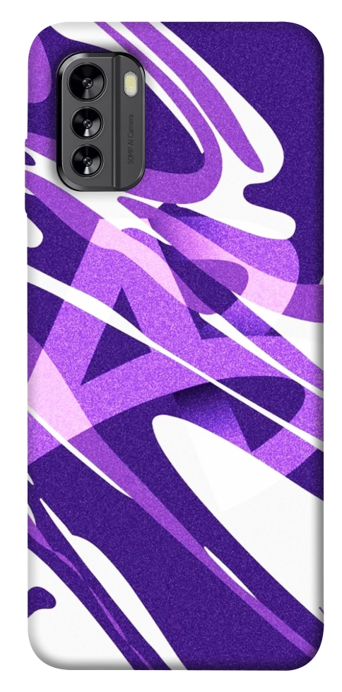 Чехол Purple Abstract для Nokia G60