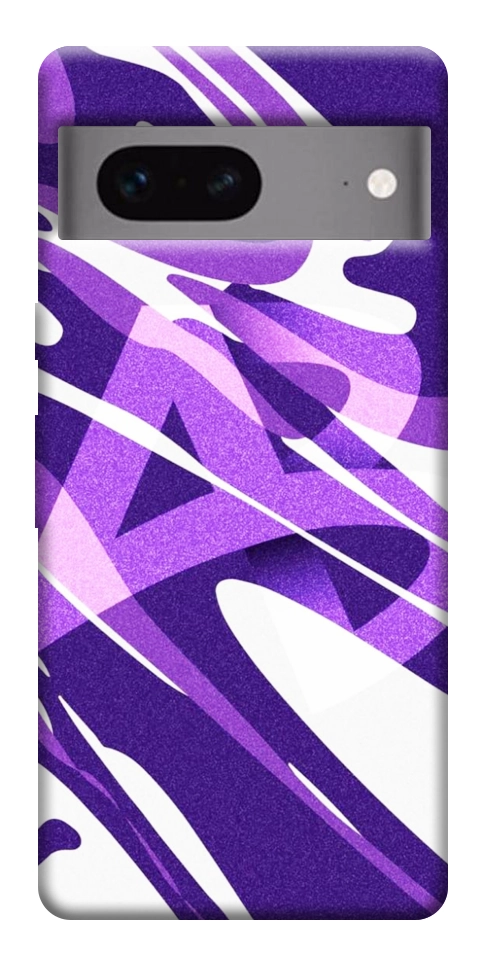 Чехол Purple Abstract для Google Pixel 7