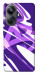 Чехол Purple Abstract для Realme 10 Pro+