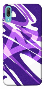 Чехол Purple Abstract для Huawei Y6 Pro (2019)