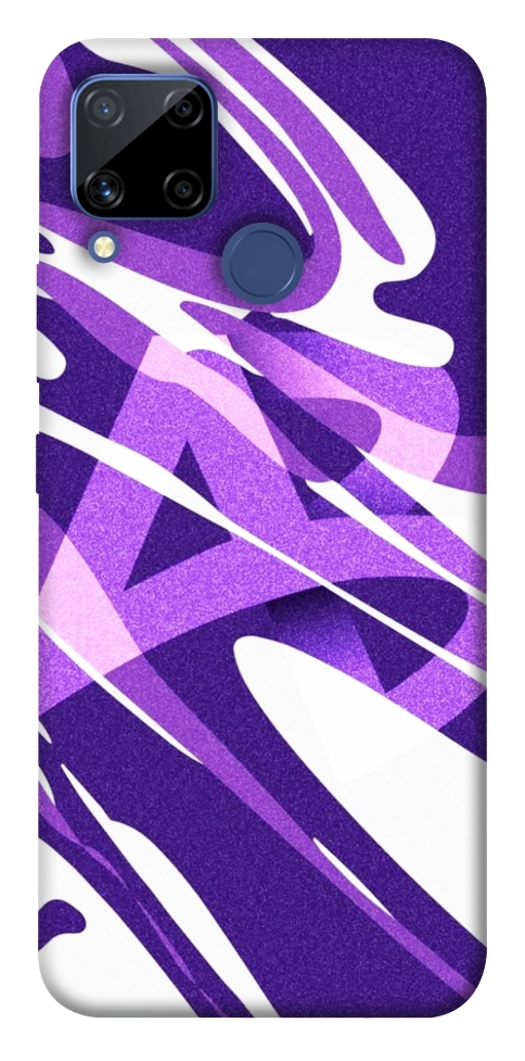 Чехол Purple Abstract для Realme C15