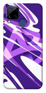 Чехол Purple Abstract для Realme C15
