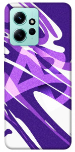 Чехол Purple Abstract для Xiaomi Redmi Note 12 4G