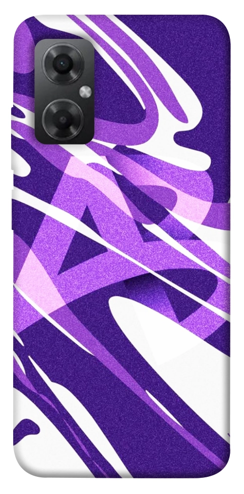 Чехол Purple Abstract для Xiaomi Redmi Note 11R