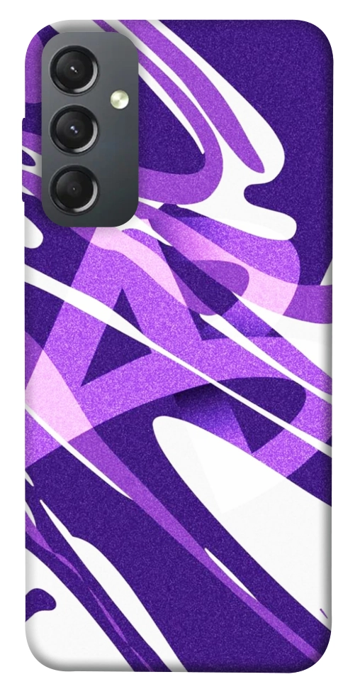 Чехол Purple Abstract для Galaxy A24 4G