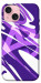 Чохол Purple Abstract для iPhone 15