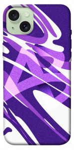 Чохол Purple Abstract для iPhone 15 Plus