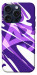 Чехол Purple Abstract для iPhone 15 Pro