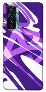 Чохол Purple Abstract для TECNO Camon 17 Pro