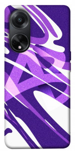 Чохол Purple Abstract для Oppo A58 4G