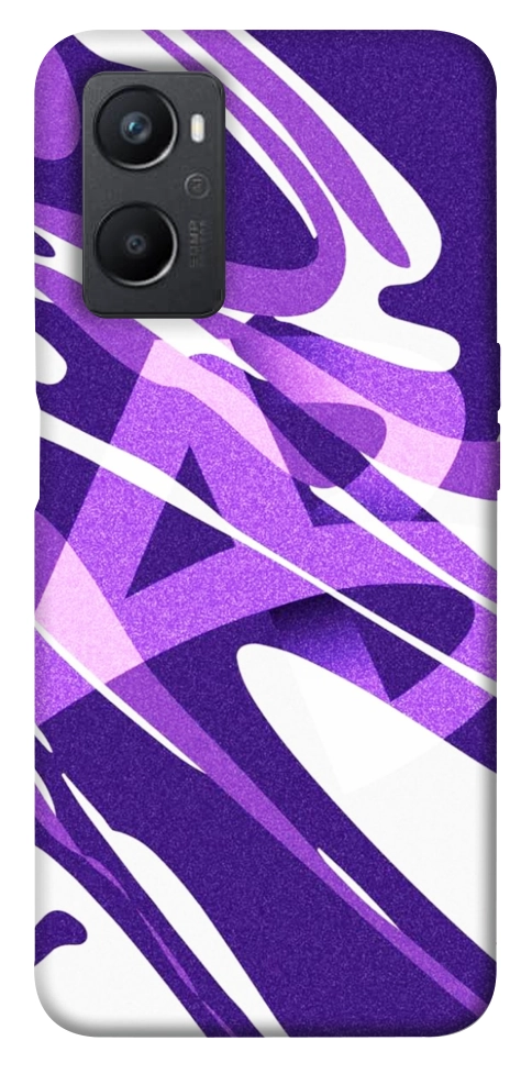 Чохол Purple Abstract для Oppo A36