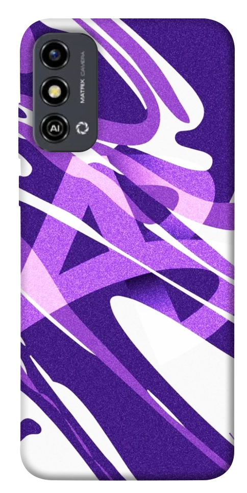 Чохол Purple Abstract для ZTE Blade A53