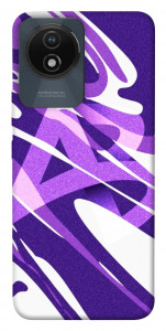Чохол Purple Abstract для Vivo Y02