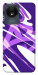 Чехол Purple Abstract для Vivo Y02