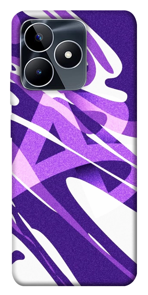 Чехол Purple Abstract для Realme C53