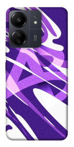 Чехол Purple Abstract для Xiaomi Redmi 13C