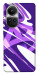 Чехол Purple Abstract для Oppo Reno 10