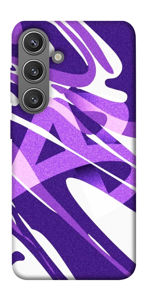 Чехол Purple Abstract для Galaxy S24