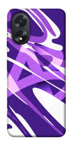 Чохол Purple Abstract для Oppo A18