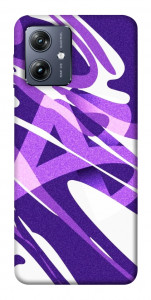 Чехол Purple Abstract для Motorola Moto G54