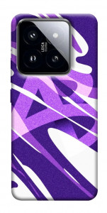 Чехол Purple Abstract для Xiaomi 14 Pro