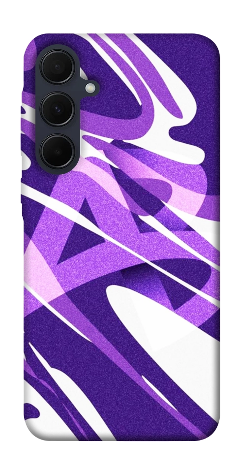 Чехол Purple Abstract для Galaxy A55