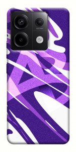 Чехол Purple Abstract для Xiaomi Redmi Note 13 Pro 4G