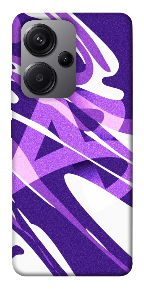 Чохол Purple Abstract для Xiaomi Redmi Note 13 Pro+