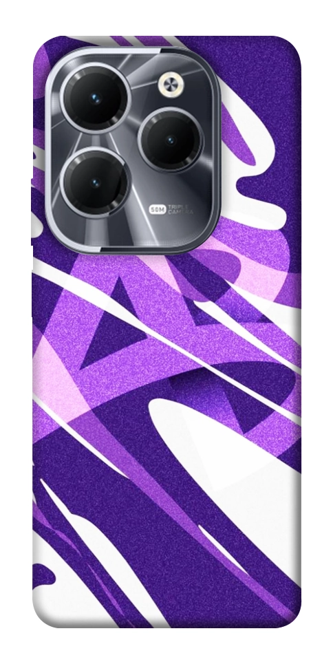 Чехол Purple Abstract для Infinix Hot 40
