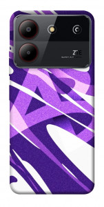 Чохол Purple Abstract для ZTE Blade A54 4G