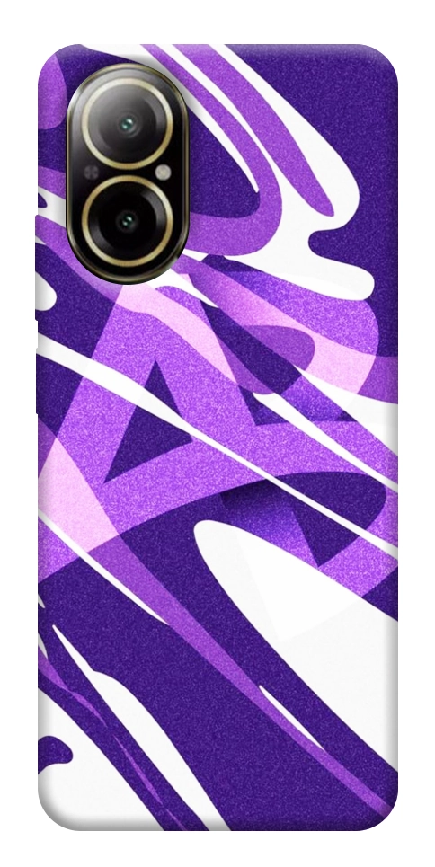 Чохол Purple Abstract для Realme C67 4G
